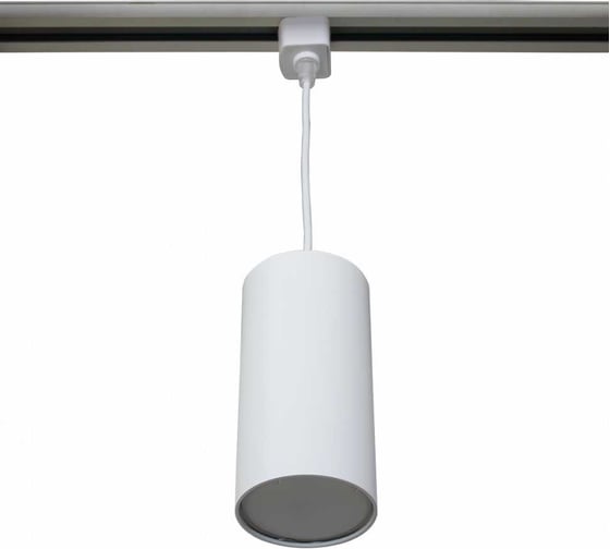 Изображение товара Светильник трековый подвесной Светкомплект P75A.D80/T.W белый, под лампу GX53 P75AD80TW