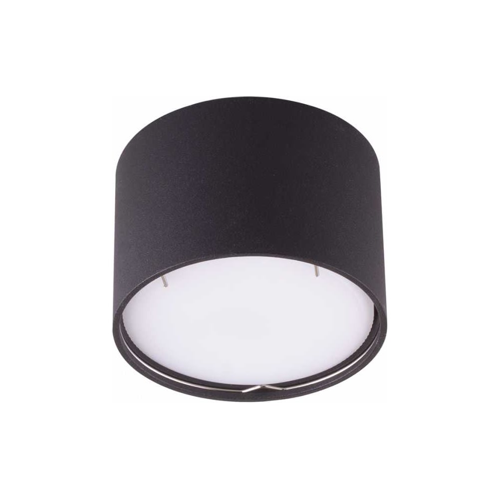 Изображение товара Накладной светильник Светкомплект R75AH.D80.B черный, IP20, GX53, современный стиль