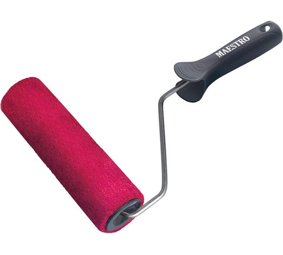 Изображение товара Валик MAESTRO велюровый 48х56 мм ворс 4 мм бюгель 8 мм 180 мм 01798