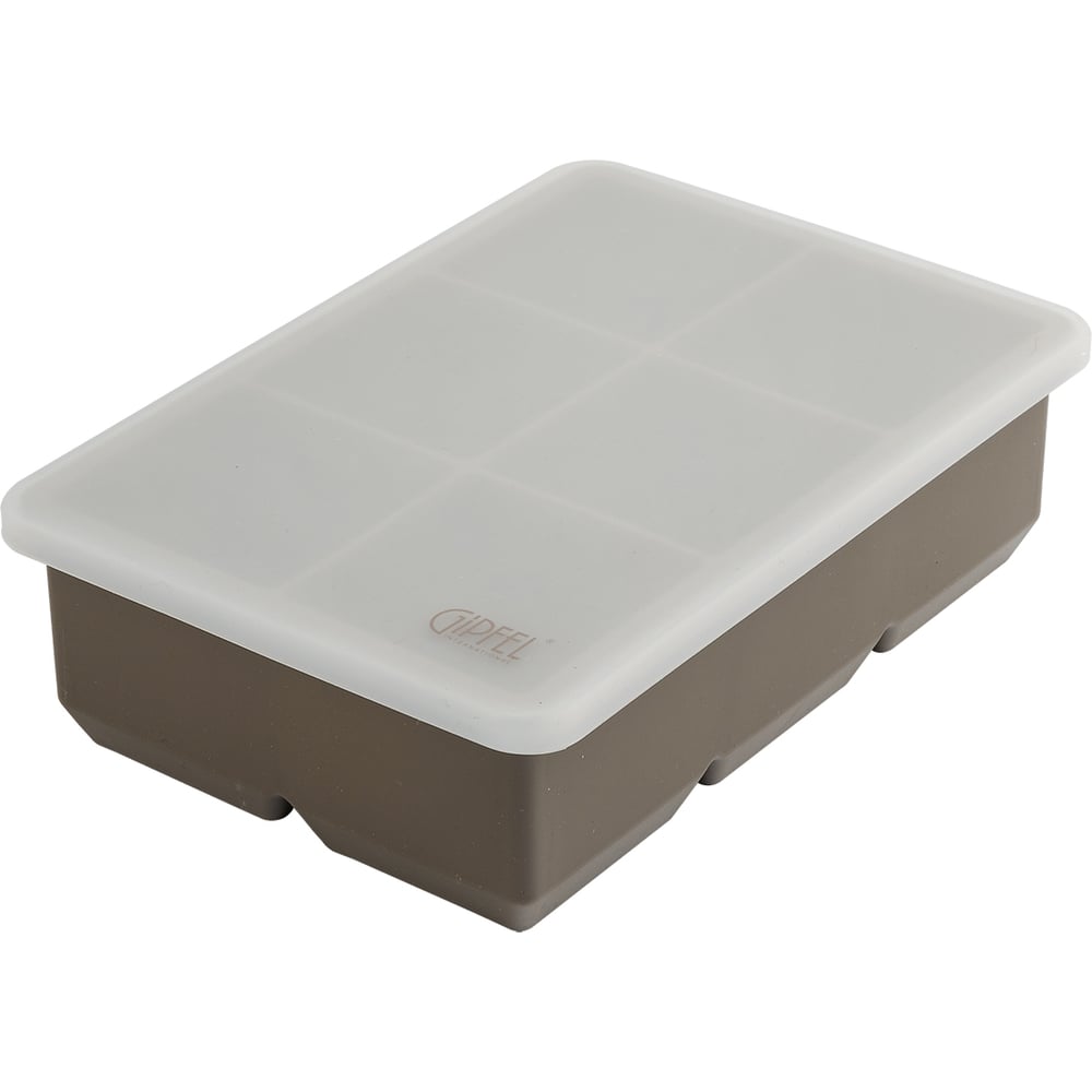 Изображение товара Форма для льда Gipfel Eco 51529 силиконовая коричневая 6 ячеек