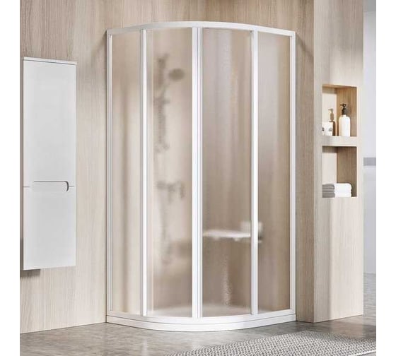 Изображение товара Душевой уголок RAVAK SKCP4-90 195 белый+Grape 3117O102ZG