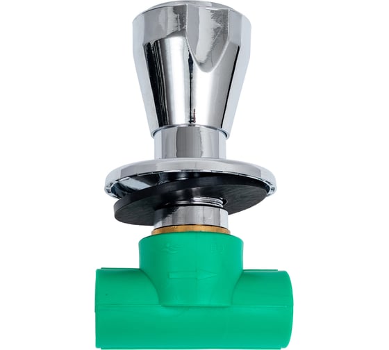 Изображение товара Кран проходной под штукатурку Blue Ocean вентиль PPRF/CSV(G)-20