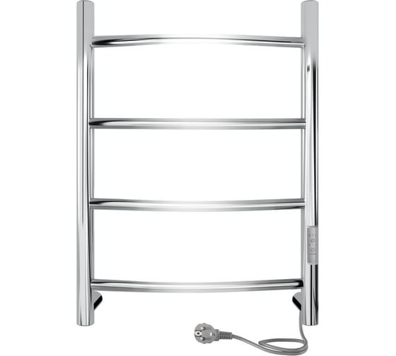 Изображение товара Электрический полотенцесушитель INDIGO Canto Plus (electro) боковое подключение, 60/40, таймер, скрытый монтаж, универсальное подключение R/L, полированный MP-LCPLE60-40Rt