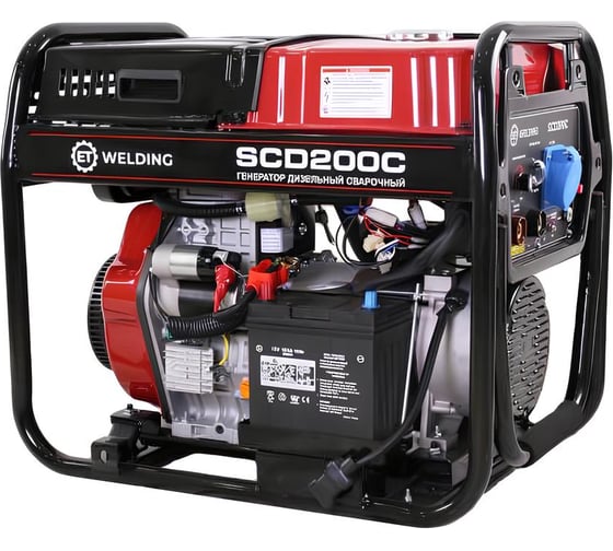 Изображение товара Дизельный сварочный агрегат ET Welding SCD 200C 100588872