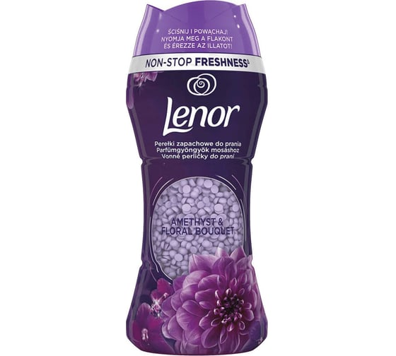 Изображение товара Кондиционер для белья LENOR в гранулах, 210 гр, Ametista and Bouquet Florito, цветочный букет, ш/к 91181 609695