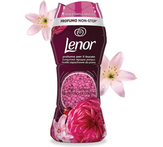 Изображение товара Кондиционер для белья LENOR в гранулах, 210 гр, Ruby Jasmine (Gelsomino Scarlatto), жасмин, ш/к 80978 609697