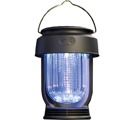 Изображение товара Светодиодная аккумуляторная ловушка для насекомых с диммируемой подсветкой Фарлайт 6 - 200 лм 4500 К с солнечной батареей FAR000273