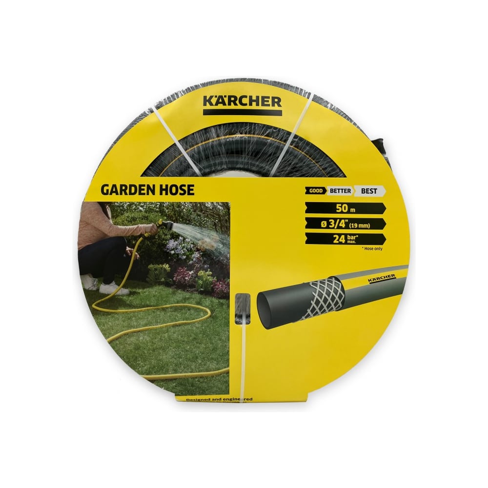 Изображение товара Шланг Karcher 50 м 24 бар 9.739-669.0 Изображение товара Шланг Karcher 50 м 24 бар 9.739-669.0