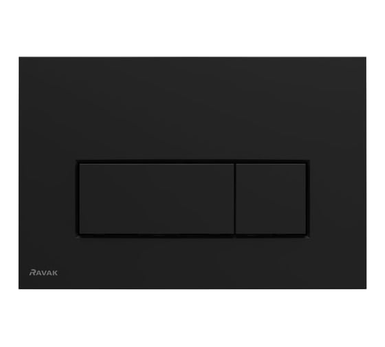 Изображение товара Кнопка инсталяционная Ravak WC Uni Slim черная X01744