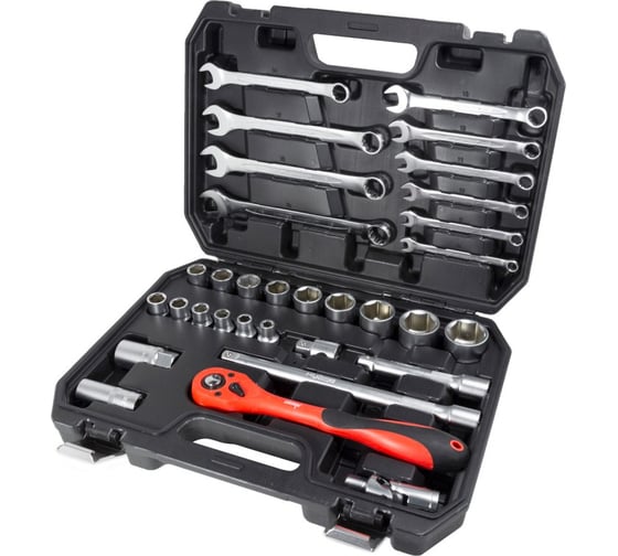 Изображение товара Набор инструментов Disen 1/2" (6гр.) 8-32 мм, 32 предмета DS-4324-5(50781)