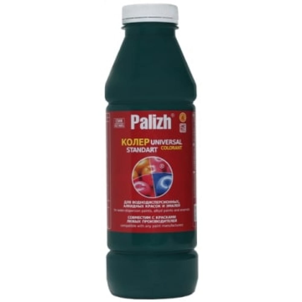 Универсальная колеровочная паста Palizh, цвет зеленый