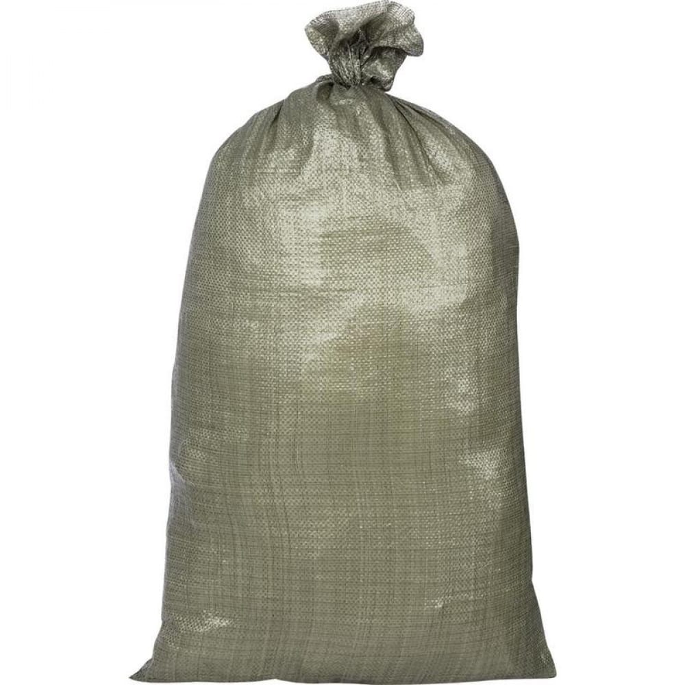Полипропиленовые мешки Сталер мешки для строительного мусора 70 л 55x95 см полипропилен 85 мкм зеленый 10 шт