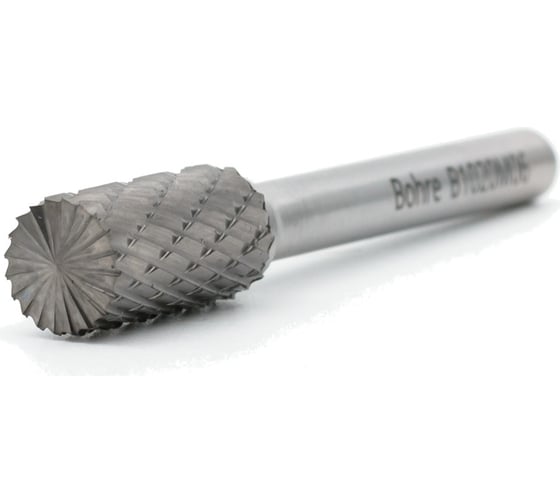 Изображение товара Борфреза твердосплавная Bohre цилиндрическая с торцовыми зубьями, тип В 10-20-М-06-L65 КБ001386