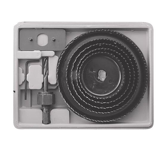 Изображение товара Пила круговая (5 шт; 64-127 мм) для дрели КУРС 36738