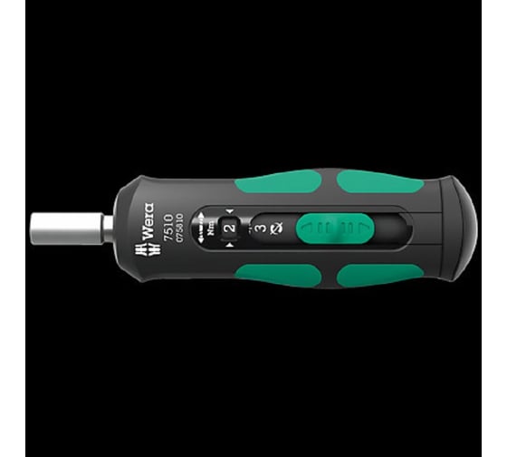Изображение товара Динамометрическая отвёртка WERA 7510 Kraftform Safe-Torque Speed 1-3 Нм WE-075810