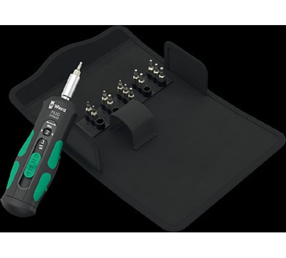 Изображение товара Набор инструментов для закрепления поворотных режущих пластин из твёрдых сплавов WERA 14 предметов WE-075840