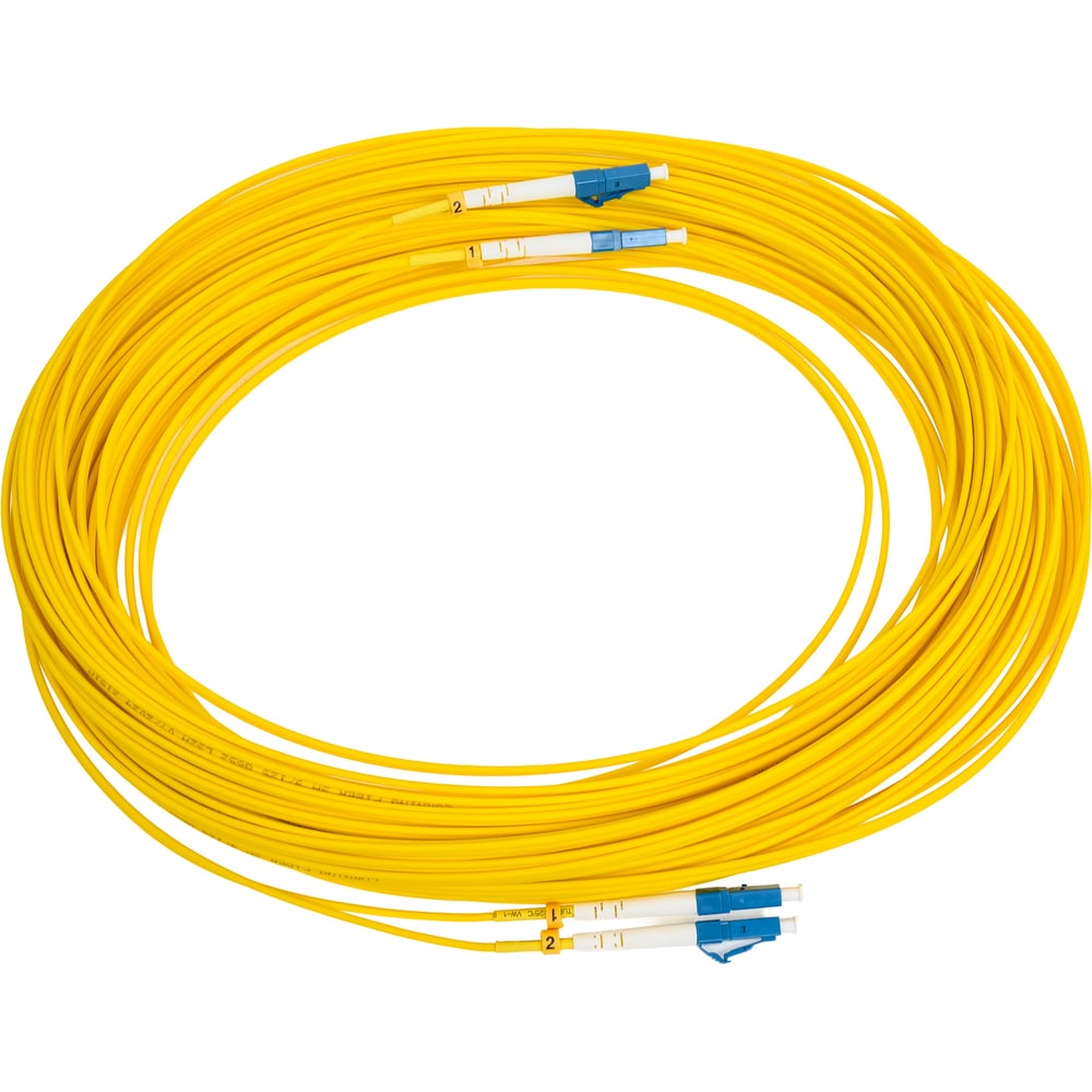 Изображение товара Оптический патч-корд TopLAN дуплексный LC/UPC SM 30 м