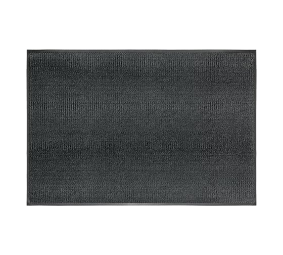 Изображение товара Придверный износостойкий влаговпитывающий коврик ЛАЙМА ТАФТИНГ EXPERT 90х150см серый 606889