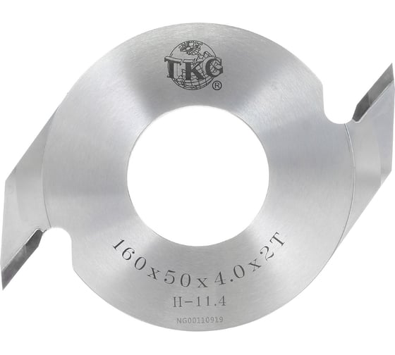 Изображение товара Фреза для сращивания HW TKG 160x50 мм, Z2, шип, 11.4x4 мм Golden Eagle TL00001559