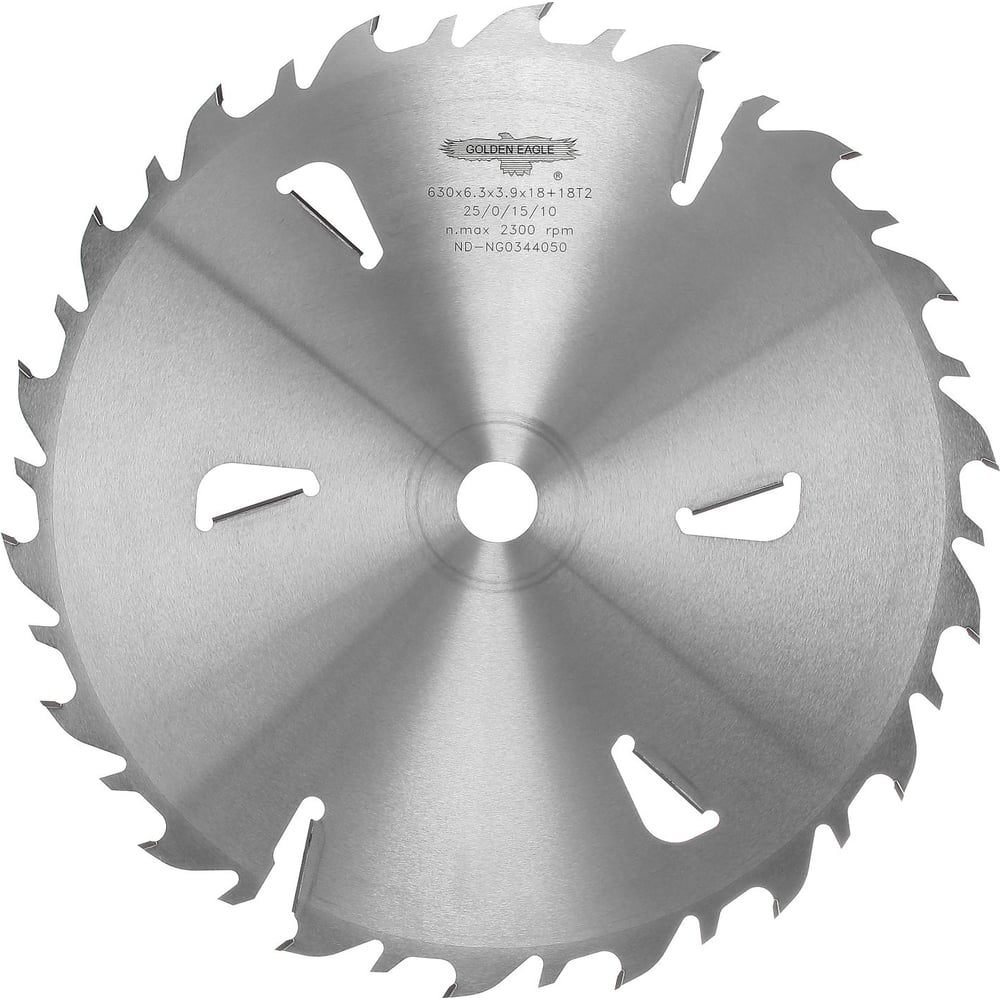 Изображение товара Дисковая пила HW многопильная Z18+18+6, 630 мм, WZ Golden Eagle