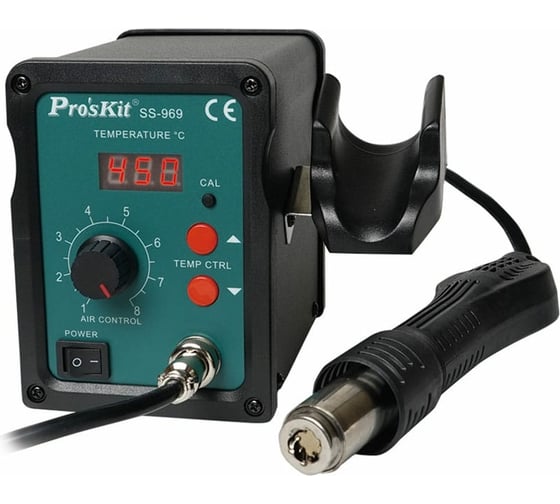 Изображение товара Термовоздушная паяльная станция Pro'sKit SS-969B 00271658