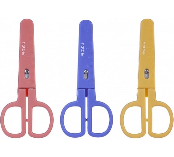 Изображение товара Ножницы HATBER 13.5 см в чехле Dino 072021