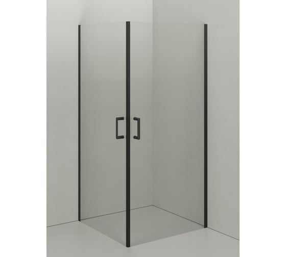 Изображение товара Душевой уголок из распашных универсальных дверей Orange черный E04-090tb