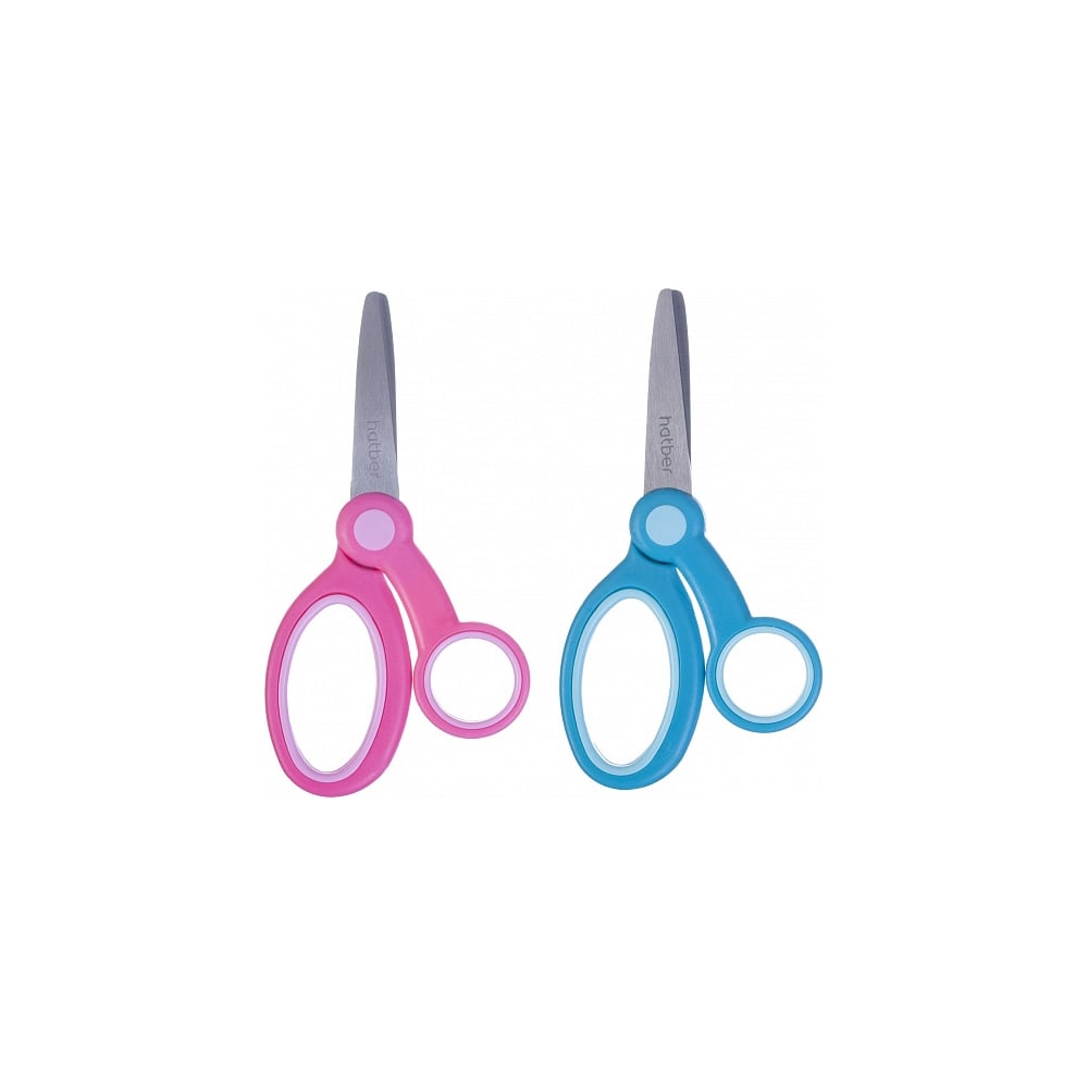 Изображение товара Ножницы HATBER 13. 5 см Прогулка ассорти - острый ножевой инструмент для дома и офиса