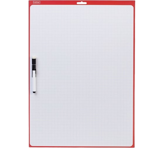 Изображение товара Доска для заметок и рисования двухсторонняя HATBER 340x490 мм 006235