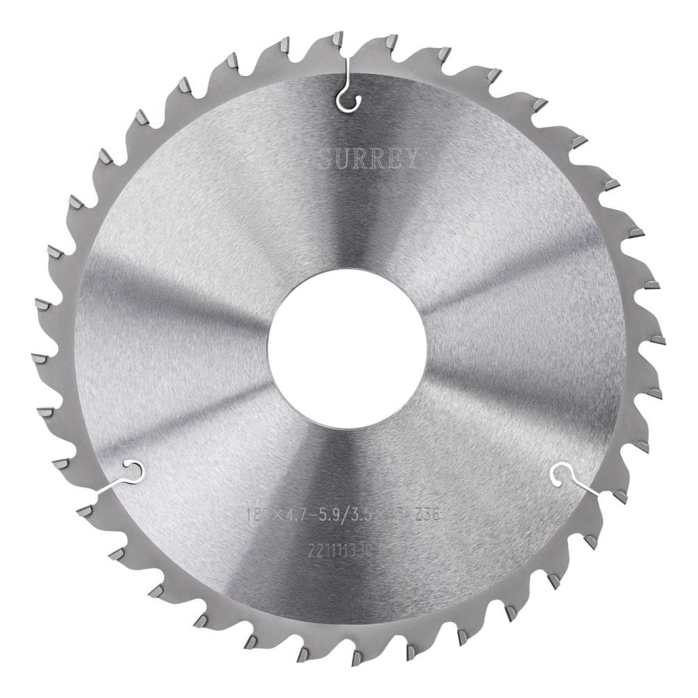 Изображение товара Пила дисковая DIA 180x45x4.7-5.9/3.5 мм Z36 для ЛДСП и МДФ, HOLZMA Surrey
