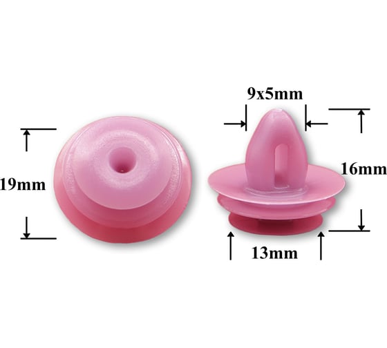 Изображение товара Автокрепеж для Subaru 10 шт 65548GA250 КрепАвто 1462