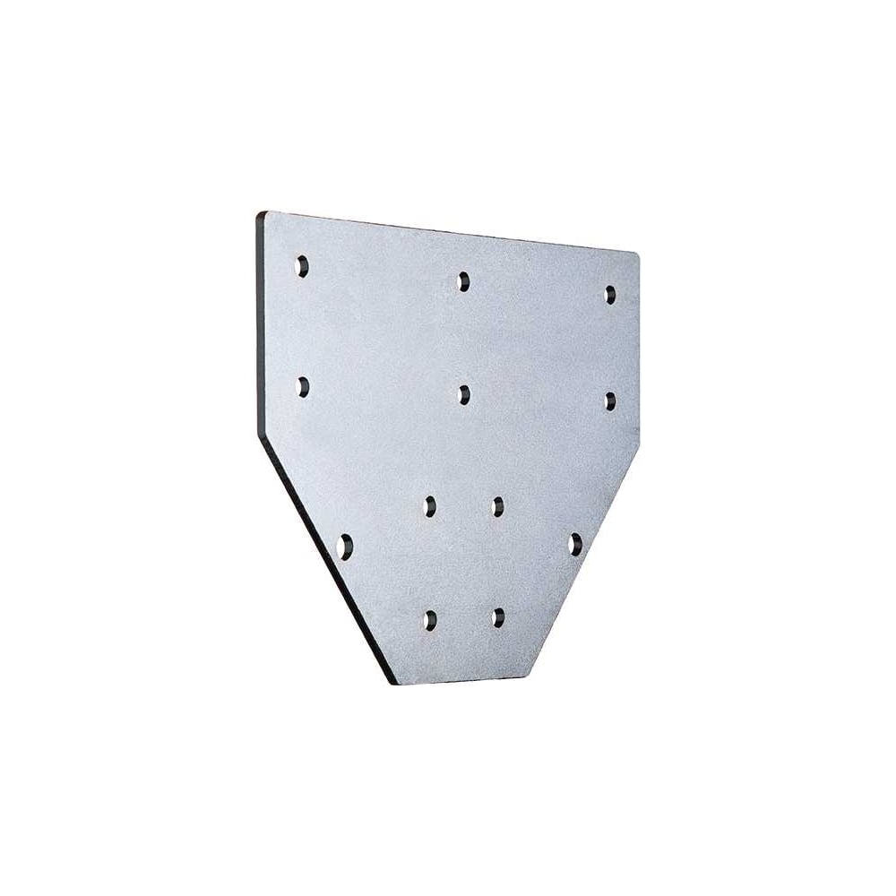 Изображение товара Соединительная трапециевидная пластина Алтервиа A00804.38080 из стали 160х220 мм