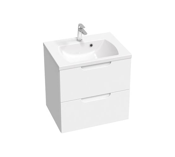 Изображение товара Тумба под умывальник Ravak SD CLASSIC II 600 белая/белая X000001476