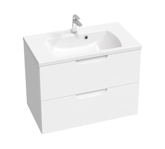 Изображение товара Тумба под умывальник Ravak SD CLASSIC II 800 белая/белая X000001480
