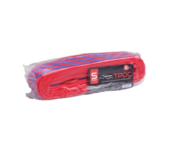 Изображение товара Буксировочный трос RED 5 т, 4.5 м TB5