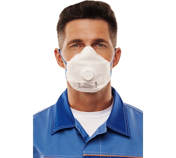 Изображение товара Респиратор Алина 210 с клапаном FFP2D 20485