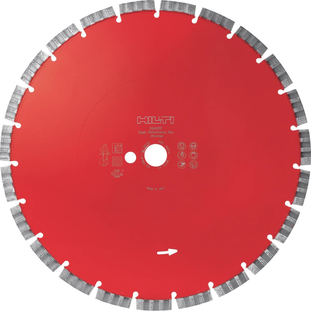 фото Диск алмазный отрезной универсальный eqd spx (6 шт; 350х25 мм) hilti 2117975