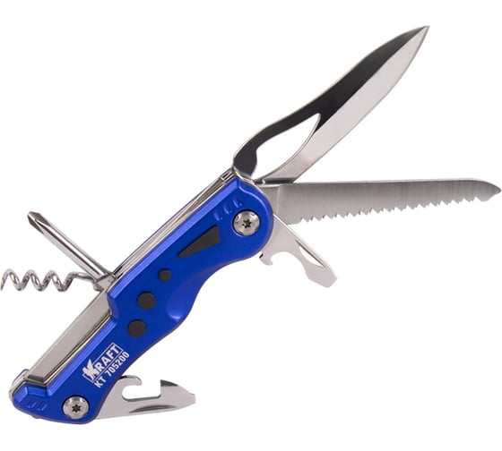 Изображение товара Многофункциональный нож KRAFT 7 функций, 107 мм KT 705200