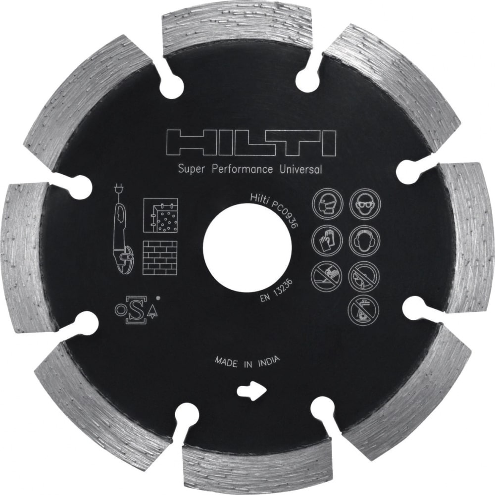 фото Диск алмазный отрезной универсальный sp-s (125х22 мм) hilti 2117870