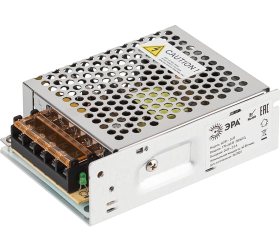 Изображение товара Источник питания ЭРА LP-LED-60W-IP20-24V-M для светодиодной ленты Б0044745