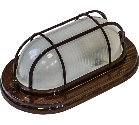 Изображение товара Светильник ЭРА НБО 0460022 Кантри дерево/стекло, решетка Б0048418