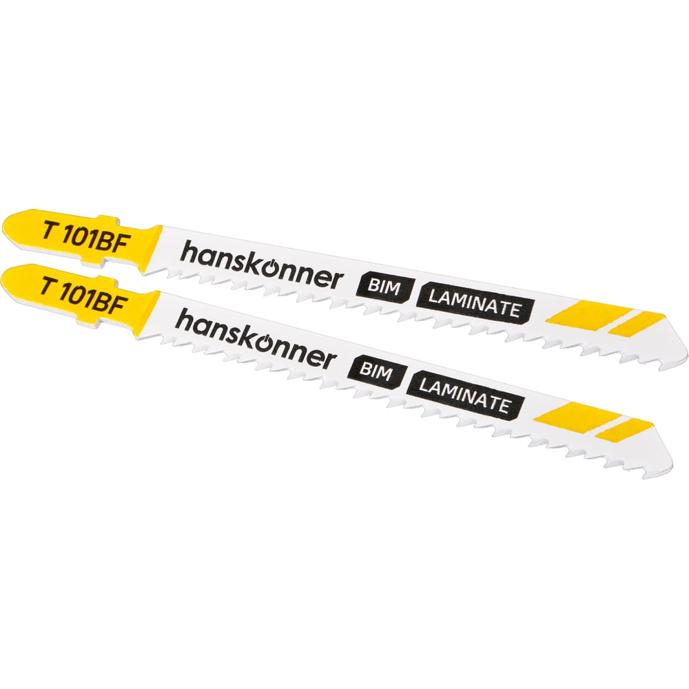 Изображение товара Пилки для лобзика Hanskonner H02-101BF 2 шт для дерева и ламината