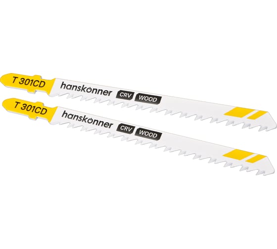 Изображение товара Пилки для лобзика Hanskonner H02-301CD