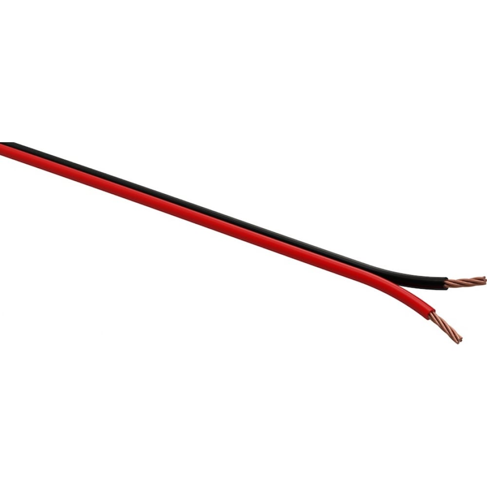фото Акустический кабель эра a-25-rb 2х0,25 мм2, красно-черный, 100м, 12/432 б0048262