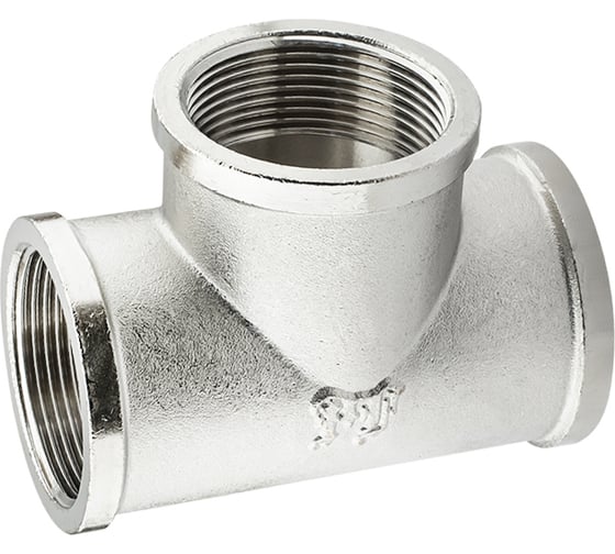 Изображение товара Тройник никелированный PROFACTOR в/в/в 1 1/2" PF TF 158