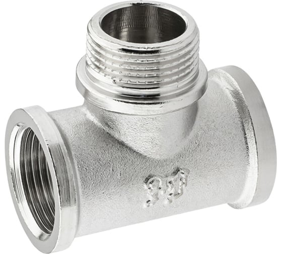 Изображение товара Тройник никелированный PROFACTOR в/н/в 3/4" PF TF 173