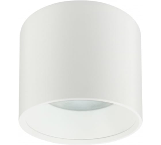 Изображение товара Накладной светильник ЭРА OL8 GX53 WH подсветка, под лампу Gx53, алюминий, цвет белый/хром, 40/800 Б0048535