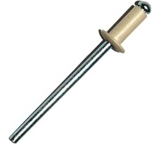 Изображение товара Заклепка 23 Болта вытяжная 3,2x8 алюминий сталь RAL1014,бежевая,50 шт B5200320801BN07ф50