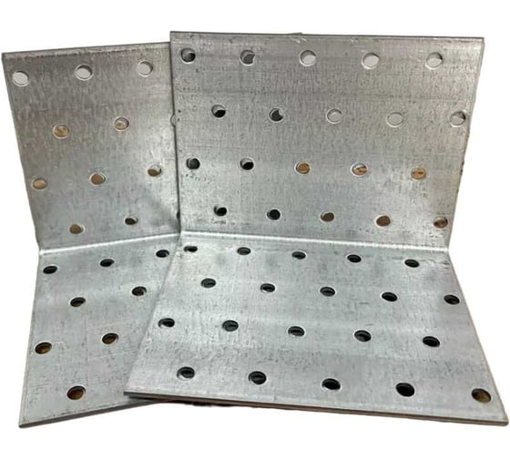 Изображение товара Крепежный равносторонний уголок 23 Болта 80x80x100 ОЦ, 4 шт. B93080100233099