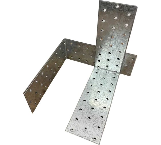 Изображение товара Крепежный равносторонний уголок 23 Болта 160x160x60 ОЦ, 4 шт. B93160060232399